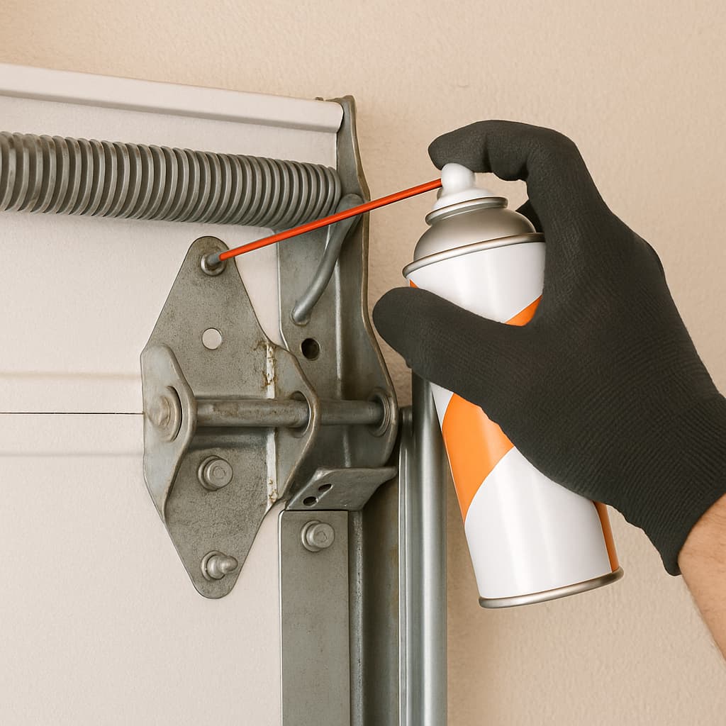 How to Lubricate a Garage Door